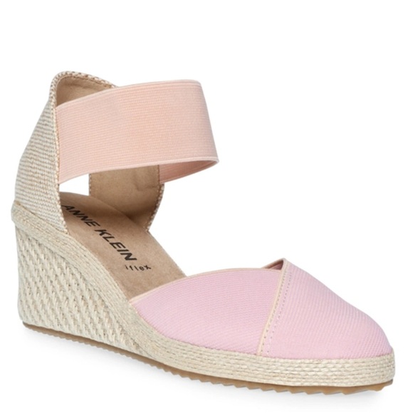 Anne Klein Zoey Round Toe Espadrille Wedges size 9 - Picture 1 of 6